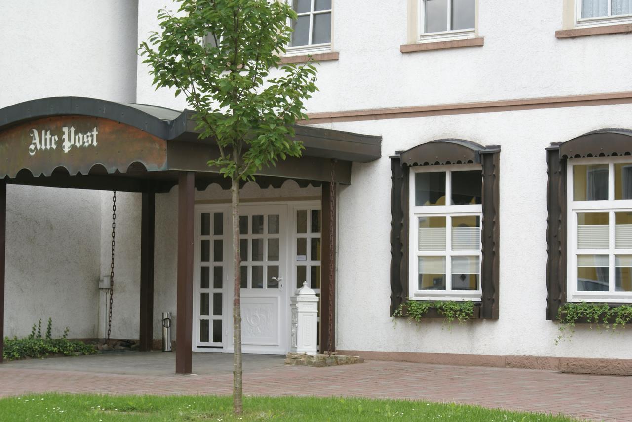 Hotel Garni Alte Post Boffzen 외부 사진